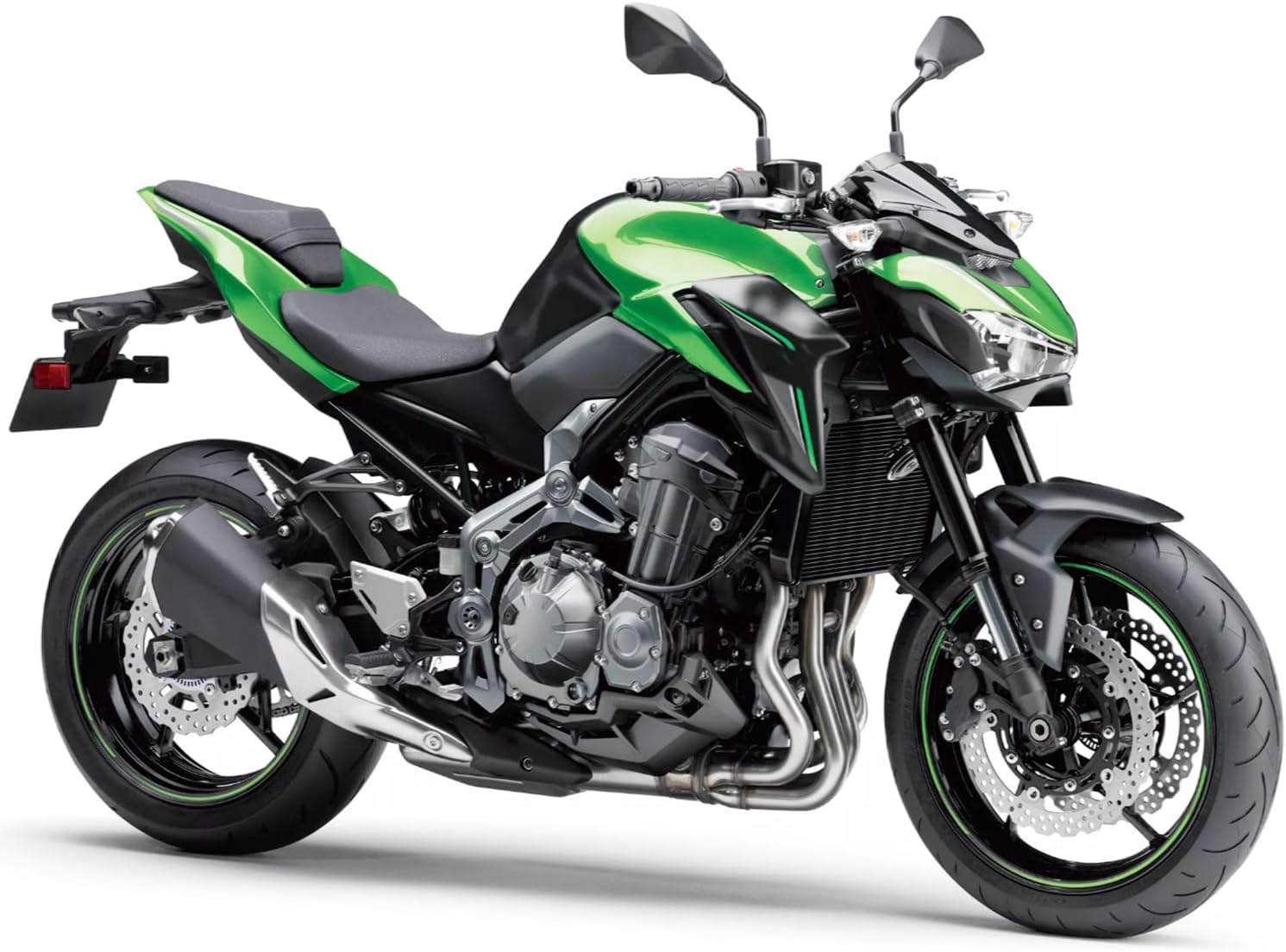 Motorcycle Fairing Kit Fit for Z900 Z 900 2017 2018 2019 Injection Bodykit Bodywork Covers Set, Green & Gray