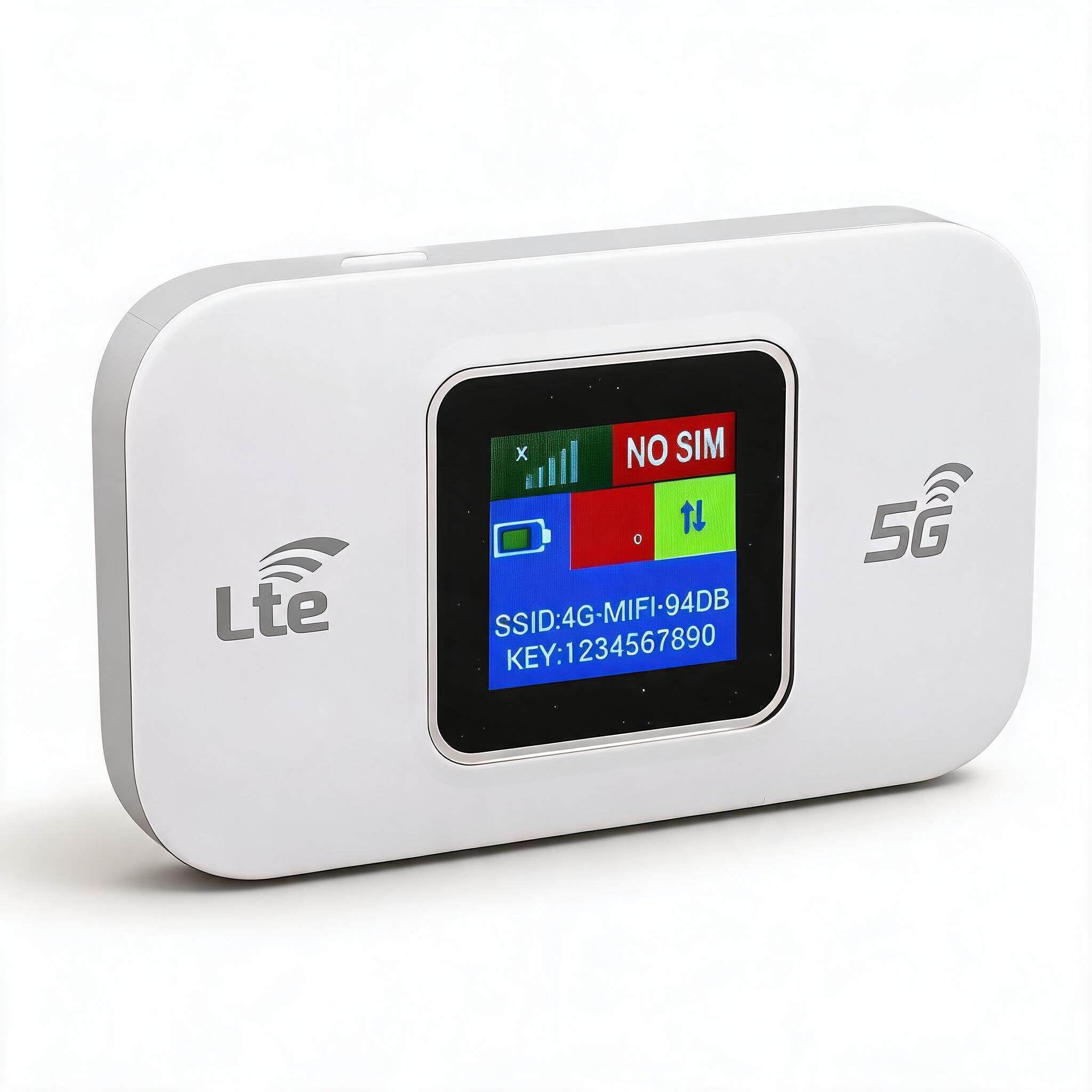 Bewinner 4G LTE Portable WiFi Router with Color Screen, 300Mbps High Speed 4G Mobile Travel Router, Up to 10 WiFi Devices, USB Powered, 4G-image-22