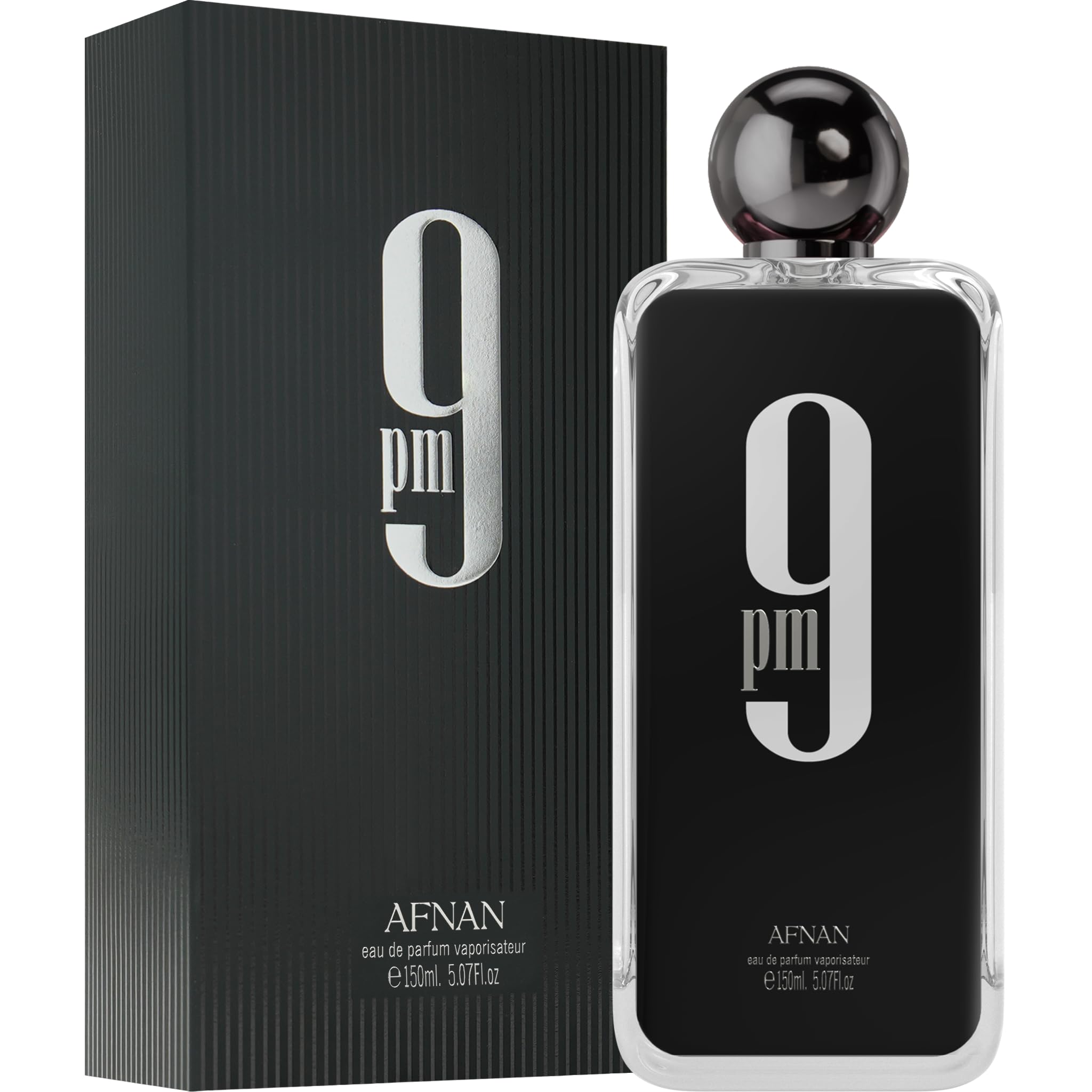 Afnan 9 PM Eau De Parfum For Men, 5 Fl. Oz