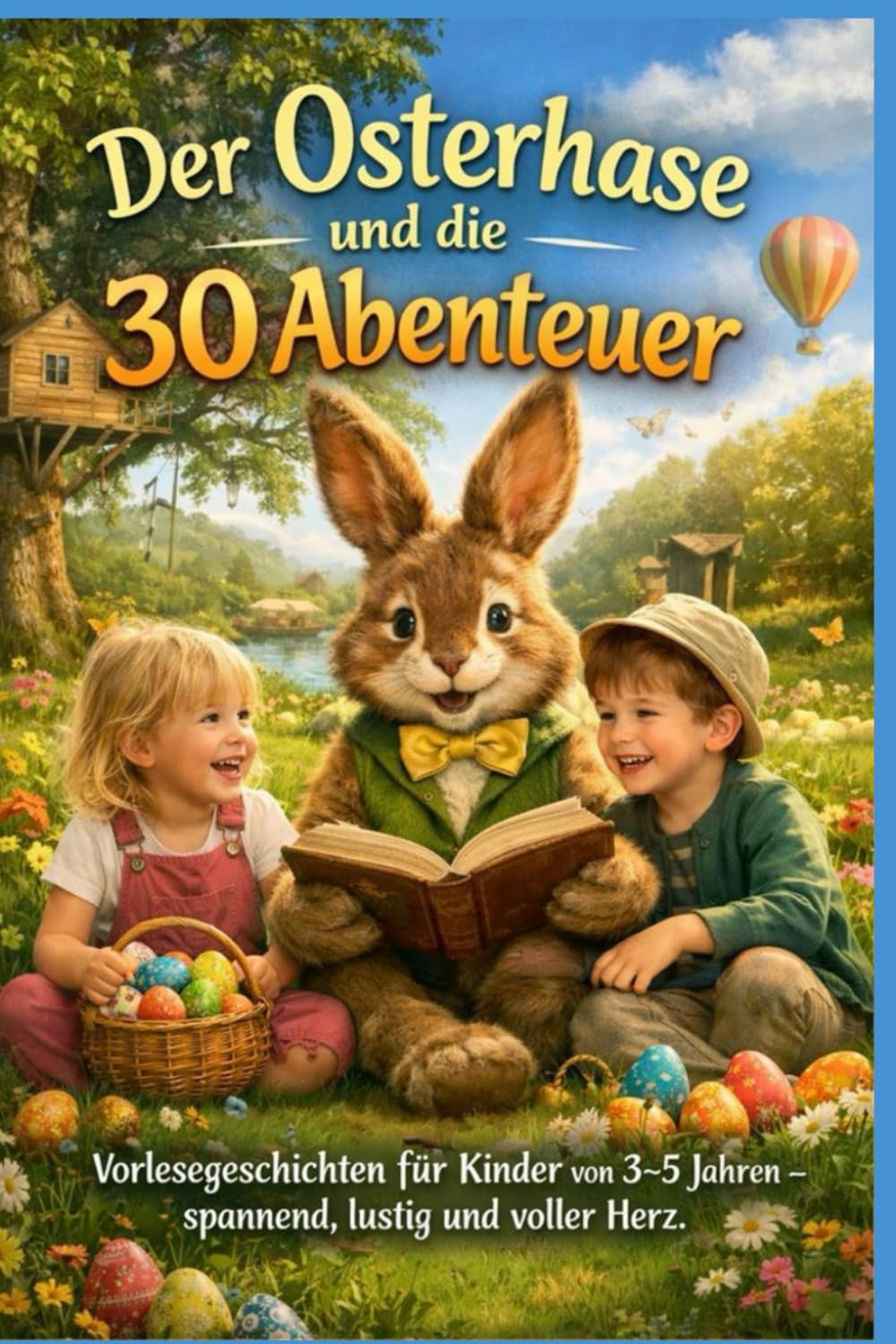 Der Osterhase und die 30 Abenteuer: Vorlesegeschichten für Kinder von 3–5 Jahren – spannend, lustig und voller Herz