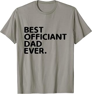 Best Officiant Dad Ever Wedding Officiants Ceremony Marriage T-Shirt