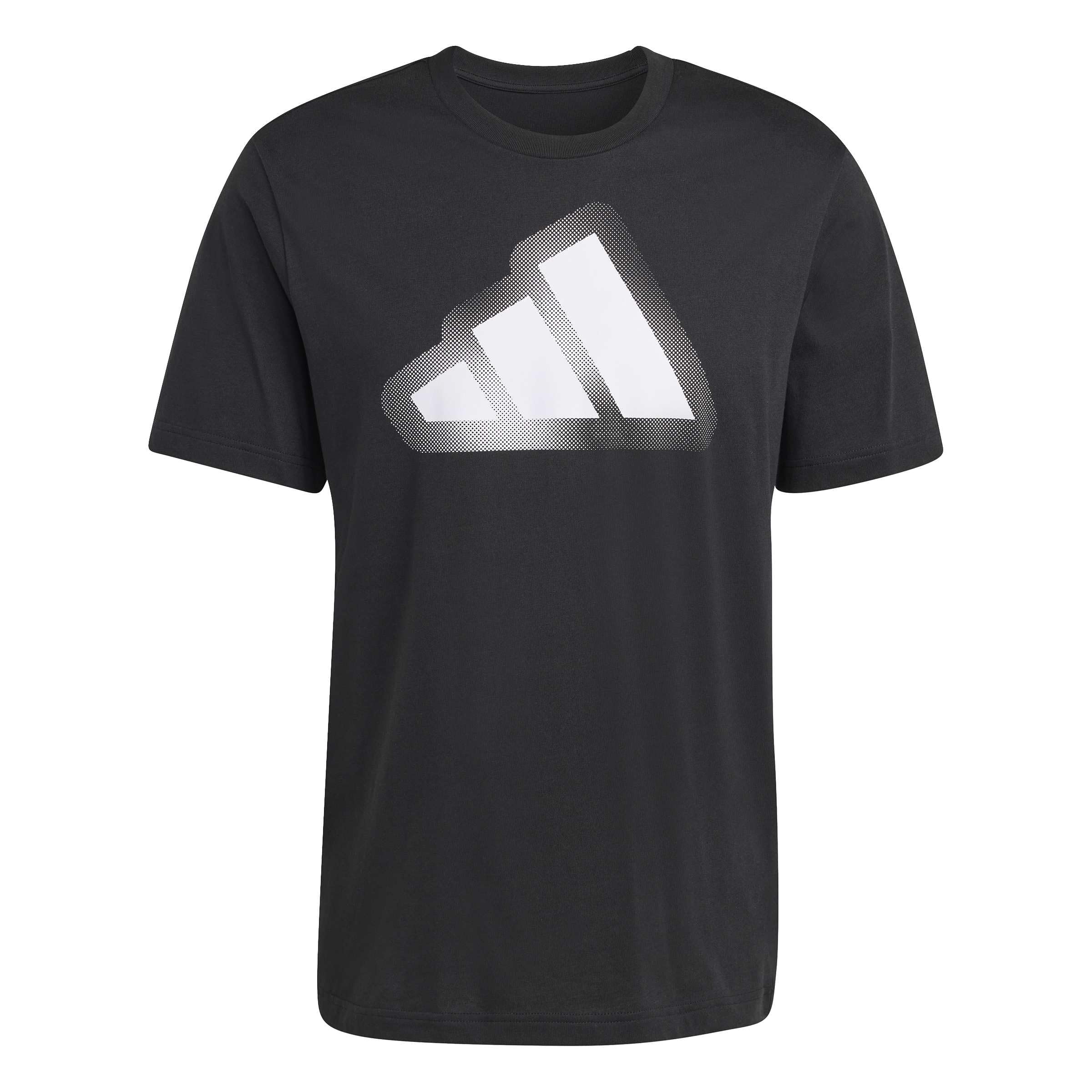 adidas Men's Modern Essentials Graphic Shirt, Black, XS
