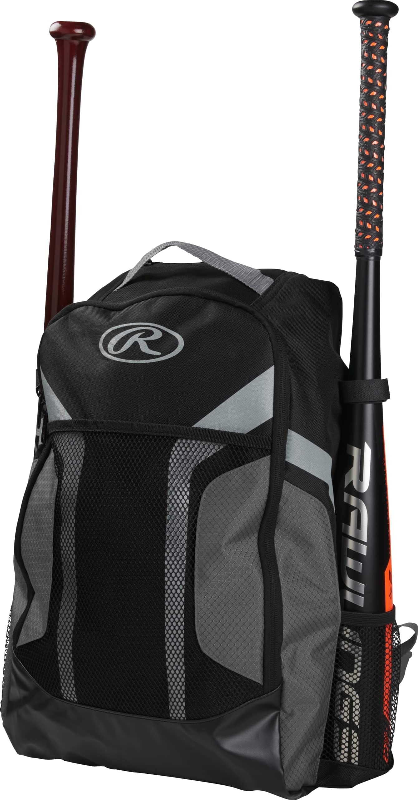 Rawlings Storm Girls Softball Bag - Sized for Youth Softball Backpack for Girls or TBall Bag – Holds Two Bats – Includes Hook to Hang on Fence