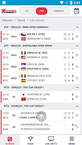 Sports Results