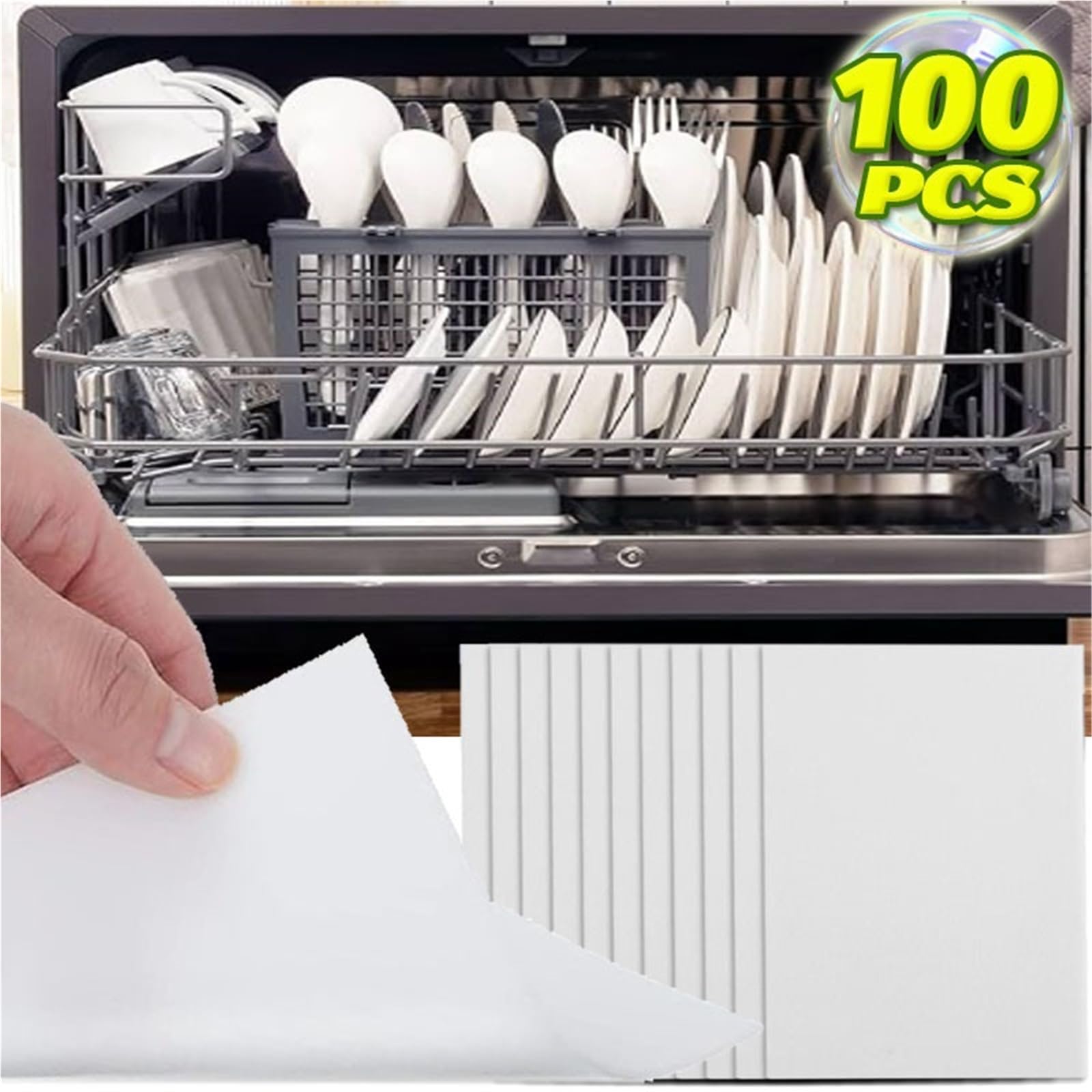 pastiglie detergenti per lavatrice Pastiglie for lavastoviglie dedicate alla(10 Box)