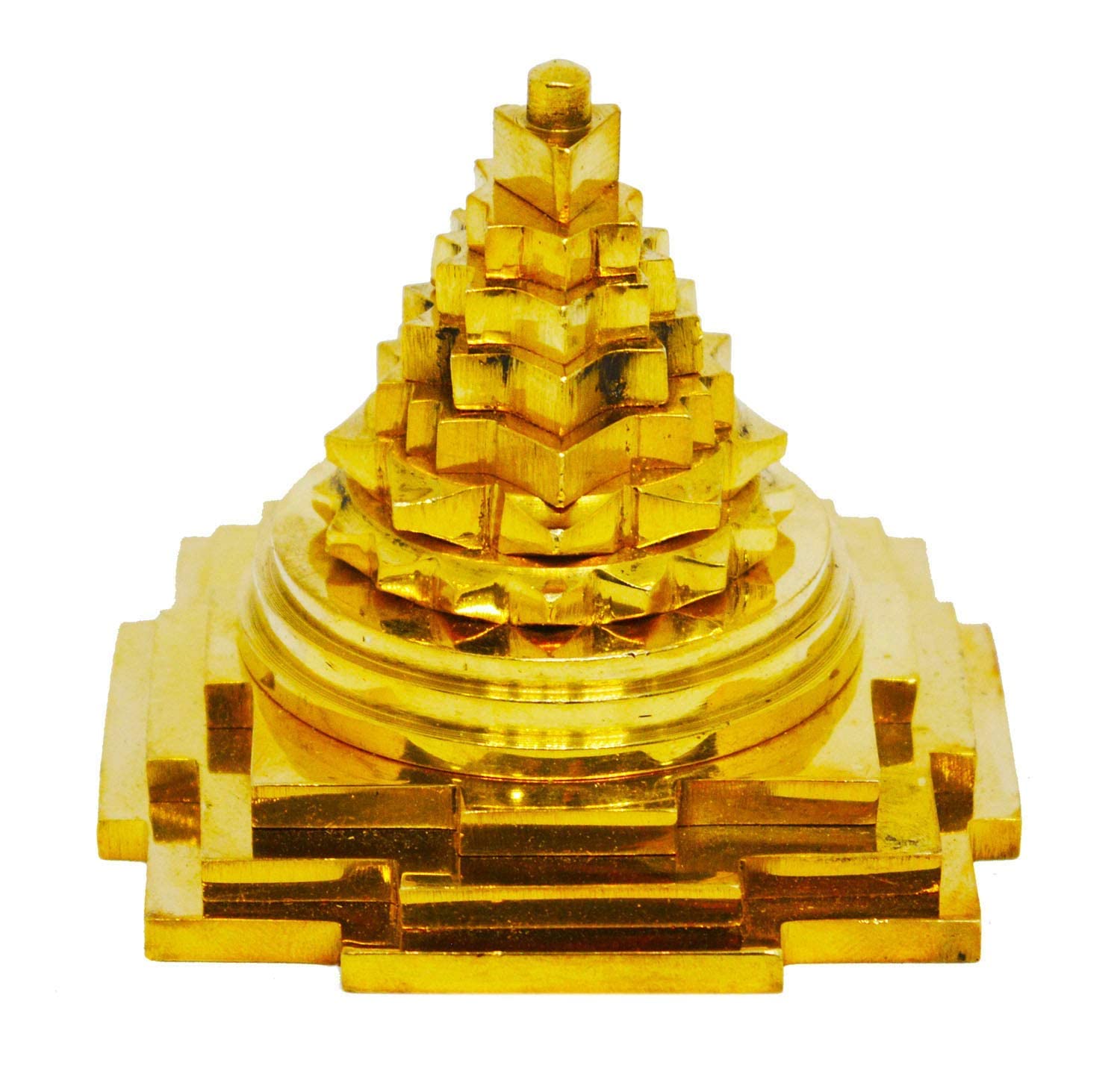 Shree Yantra de 7,6 cm et Shri Yantra Mantra contre le stress