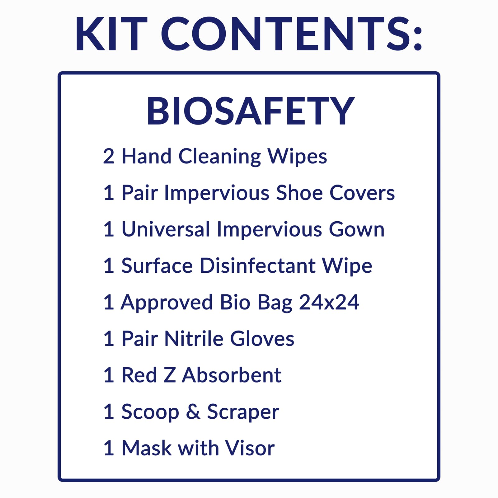 MFASCO Bodily Fluid Cleanup Kit with PPE Equipment | Wall-Mount, Portable — Amazon image 5