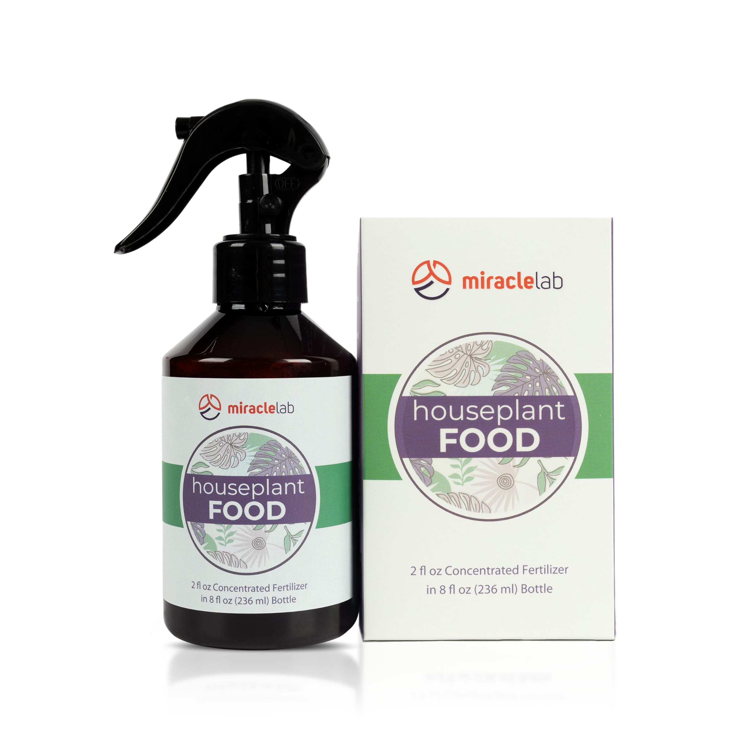 Liquid Houseplant Fertilizer I Special Formula with Natural Organic Ingredients I All Purpose Indoor Plant Food (2 oz Concentrated Plant Food)