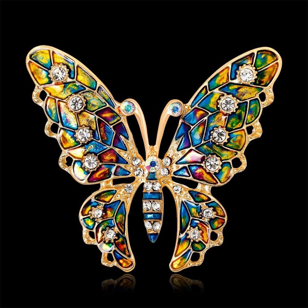 Brooch Butterfly Brooches for Women Insect Pin Winter Design Fashion Jewelry Gift Cute Brooch Brooch pins,