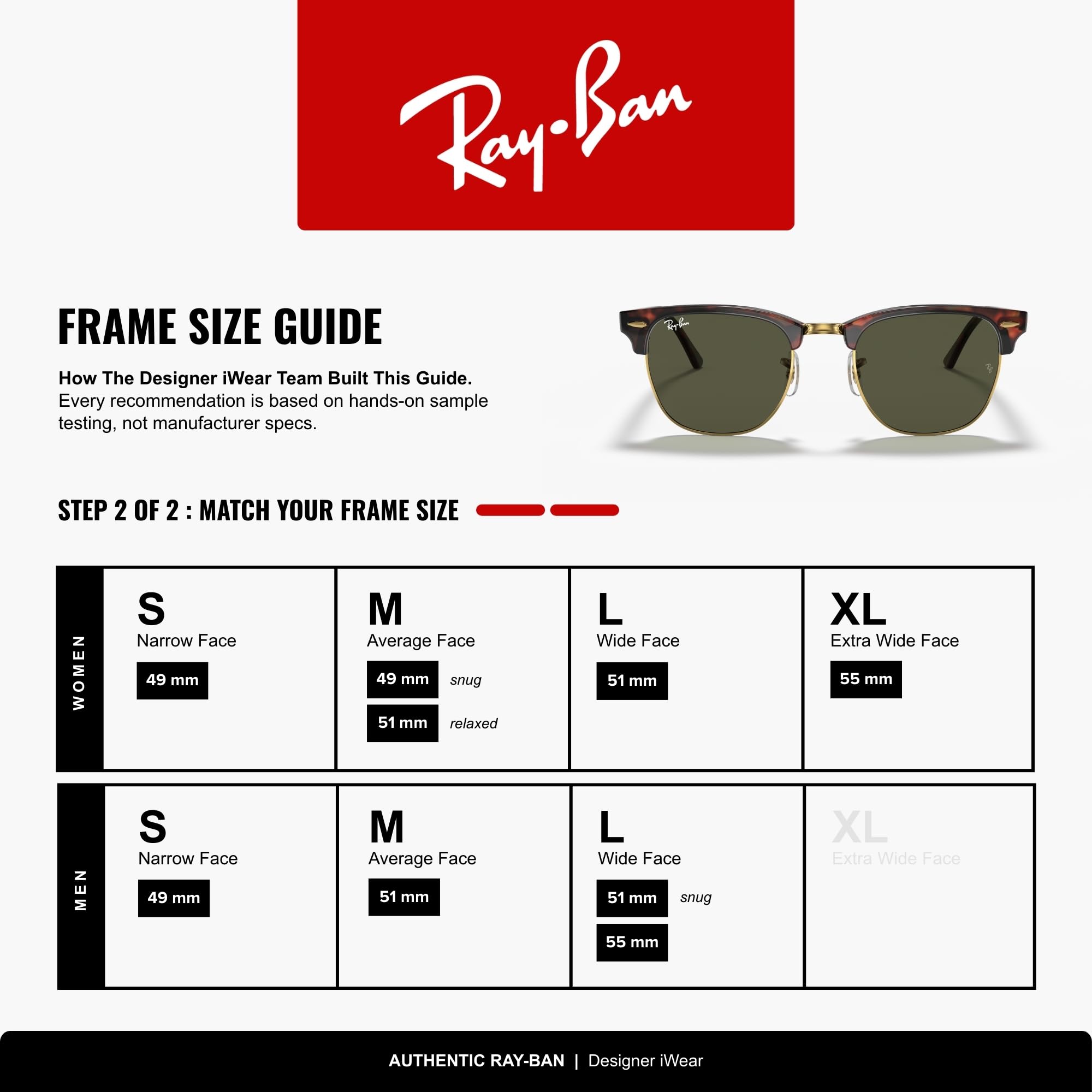 Ray-Ban Occhiali da sole quadrati Clubmaster Rb3016