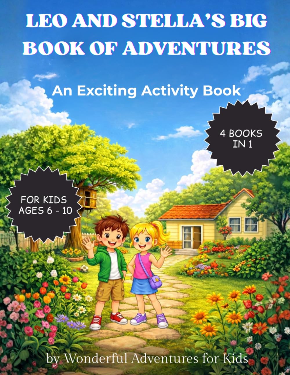 LEO AND STELLA’S BIG BOOK OF ADVENTURES: An Exciting Activity Book