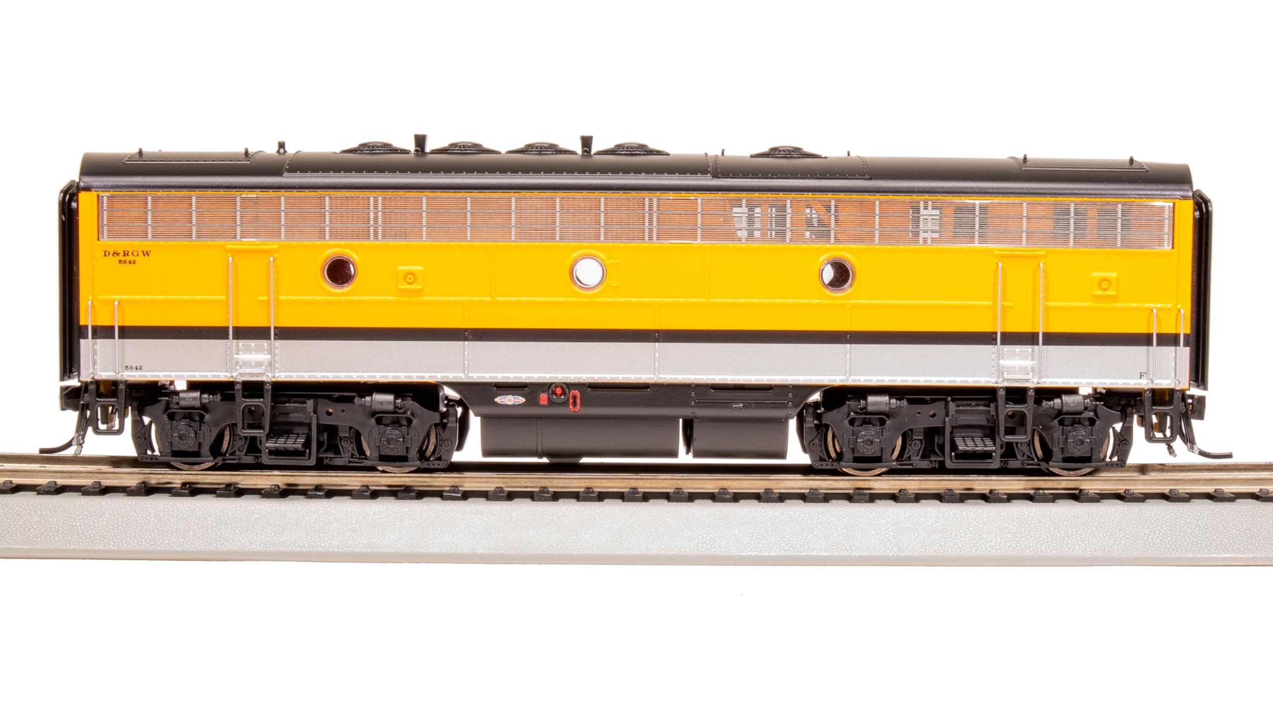 Broadway Limited 8204 EMD F7B, DRGW 5643, Single Stripe Scheme, Paragon4 Sound/DC/DCC, HO Scale