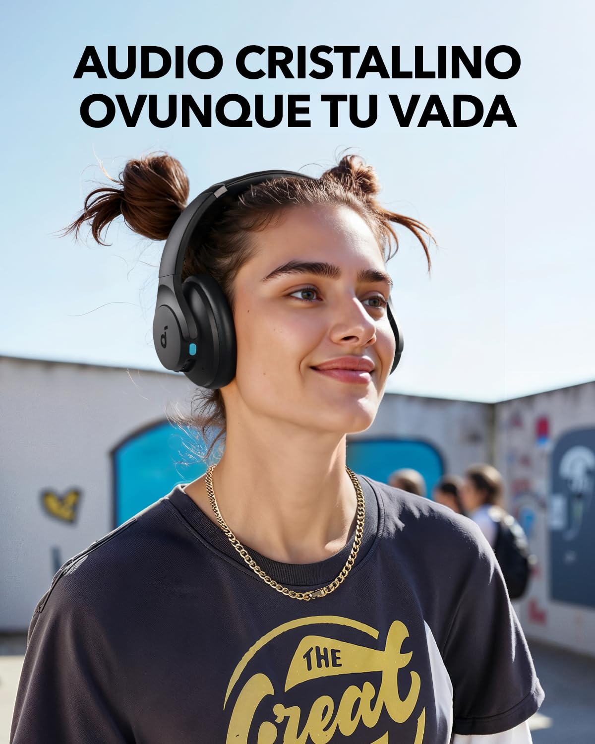 Testata Orecchie Profondità Anker Q11i Bluetooth 60 Ore - Dettaglio