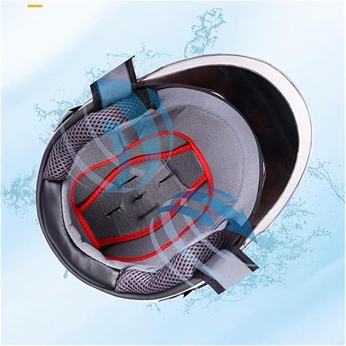 Miniatura 6 de Vespa Casco para niños de 2 a 14 años de edad, casco eléctrico para motocicleta, casco fresco para niños, aprobado por DOT, casco de Kart ATV para