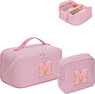 Bolsa de maquillaje de viaje para mujeres, 2 ...