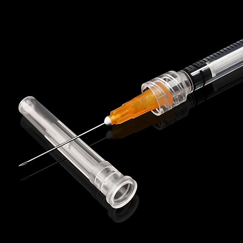 Miniatura 6 de Jeringa Luer Lock de 1 ccml con herramientas dispensadoras de agujas de 0.88 oz, herramientas de laboratorio, cada una envuelta individualmente,