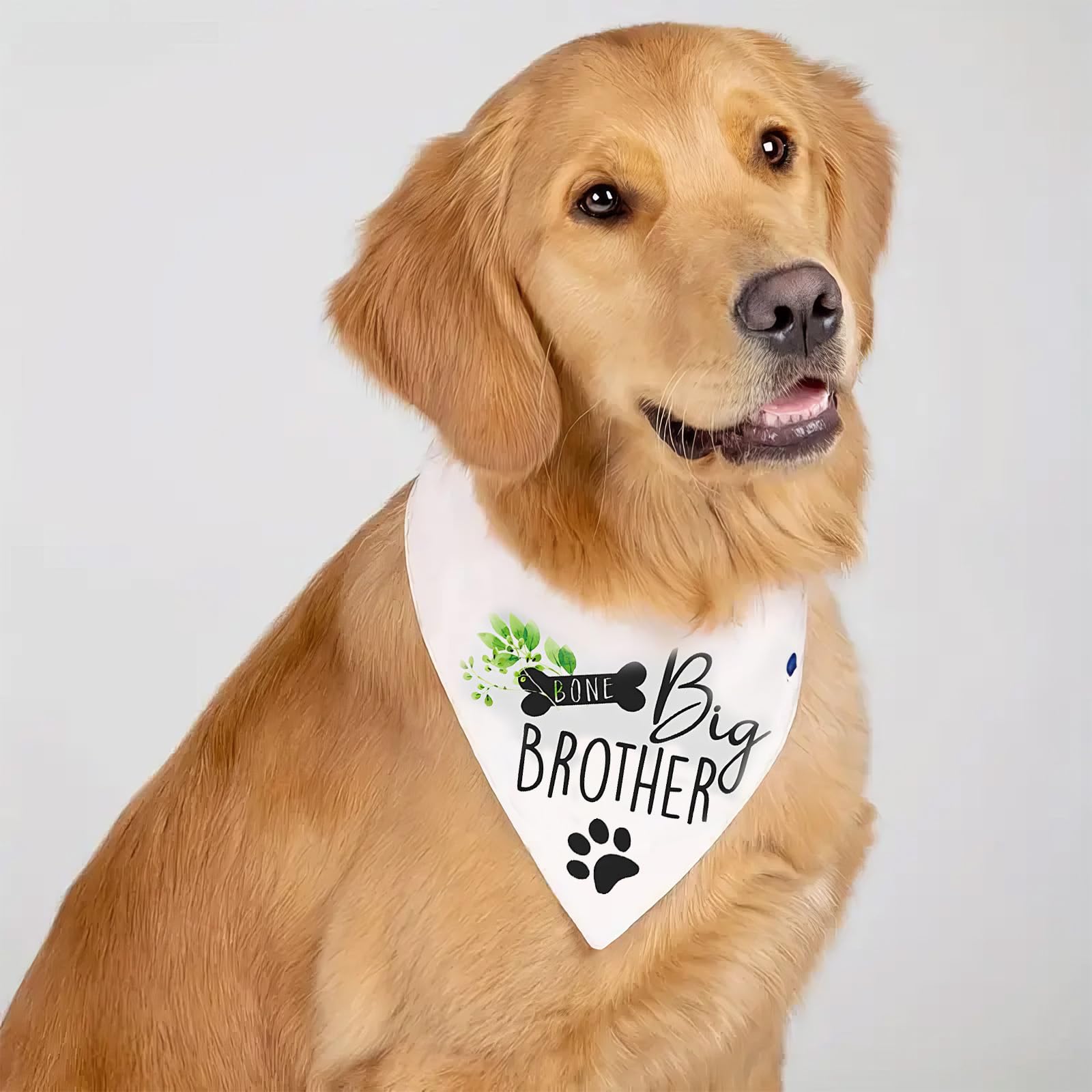 Bandana per Cani Triangolo in Cotone Bianco Lavabile Accessori per Animali Domestici