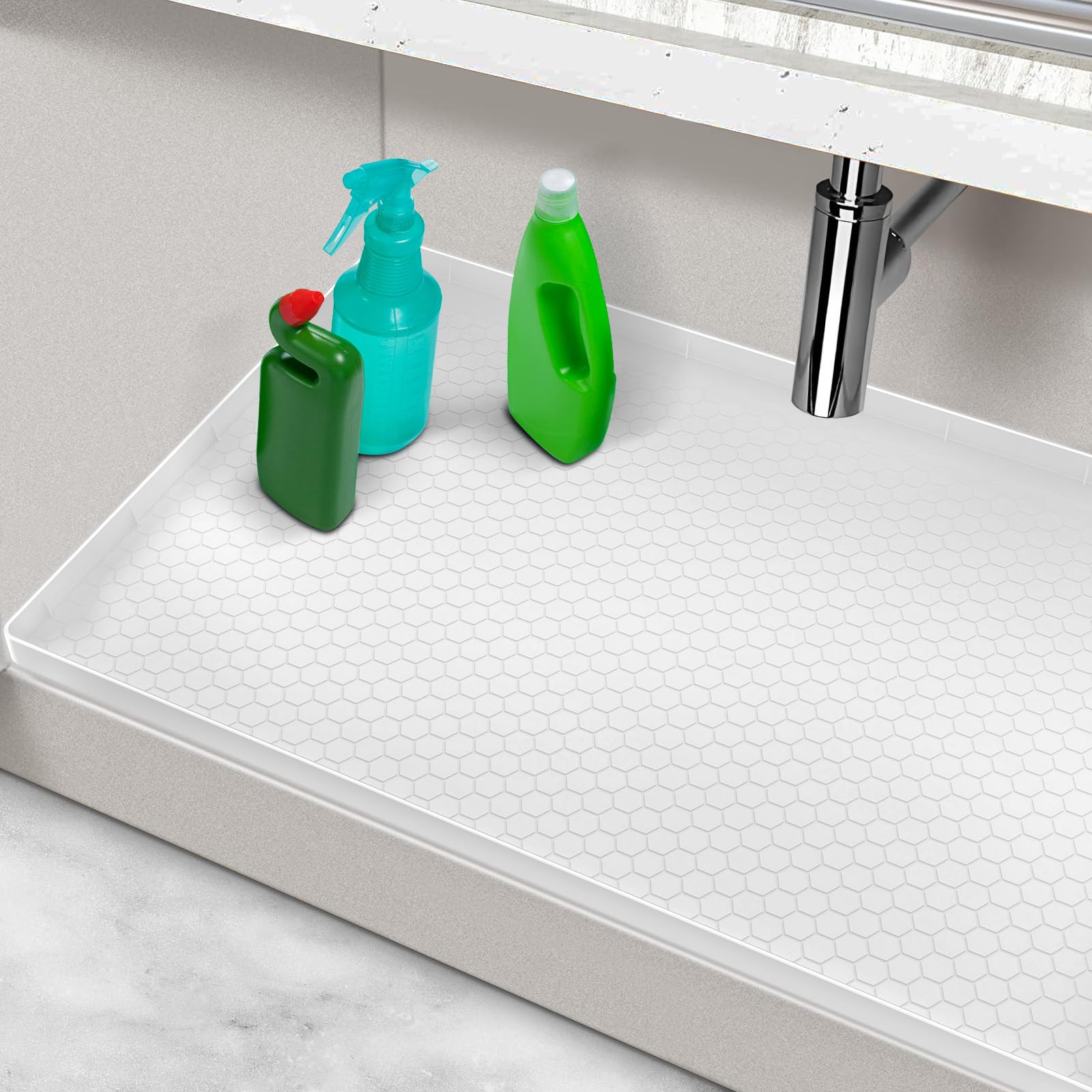 Waterproof Under Sink Mat - Gray -13
