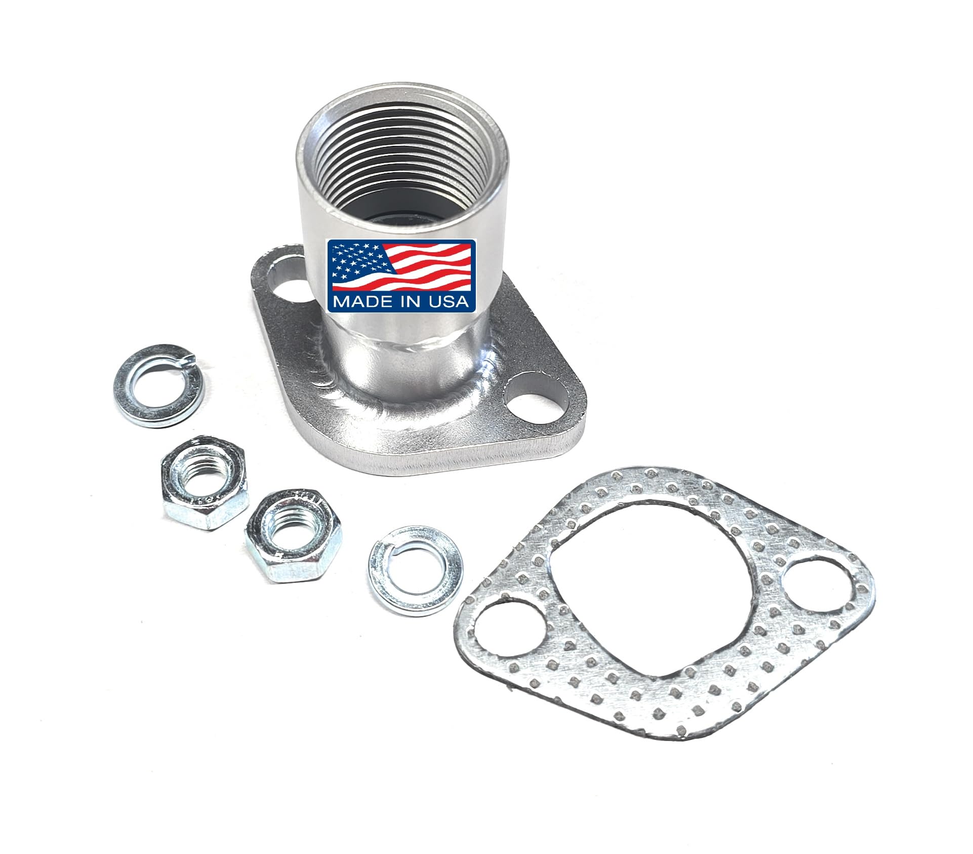 ARSPORT Predator 212cc Harbor Freight Female Threaded 3/4 Exhaust Flange, GX160, GX 200