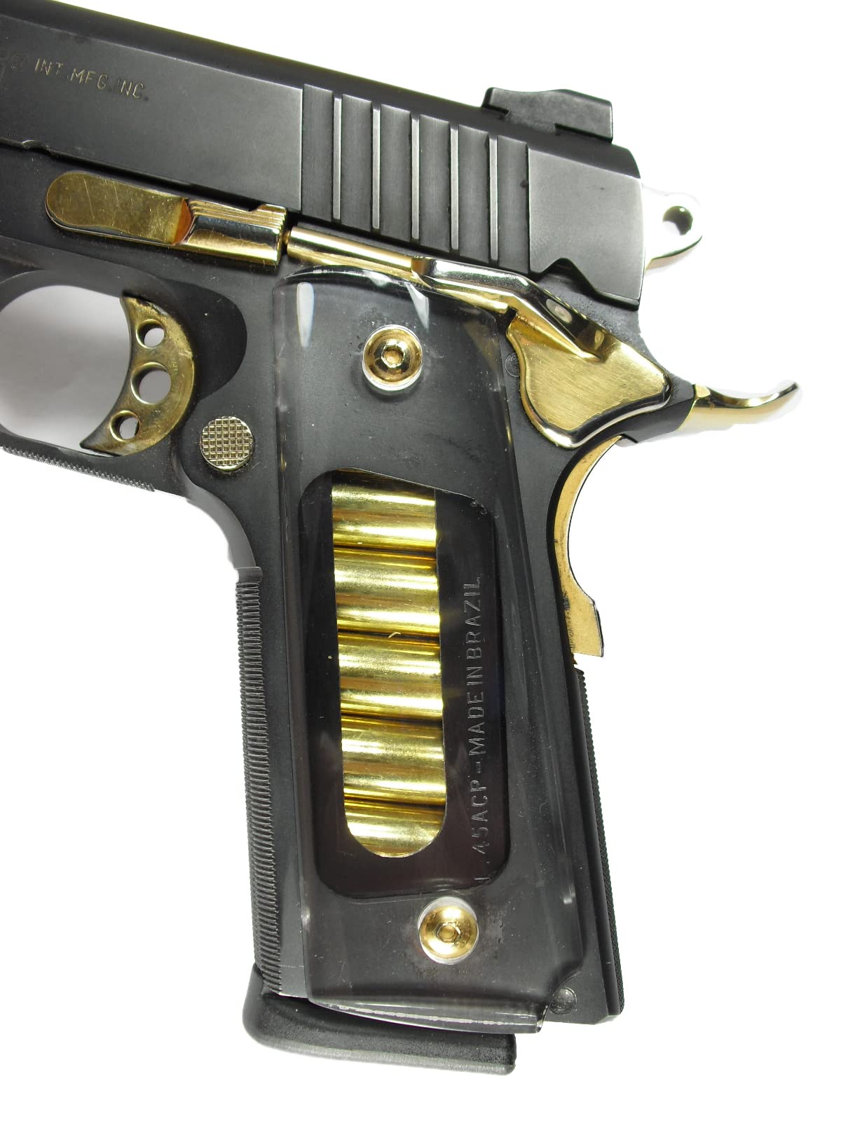 Clear Full Size 1911 Grips