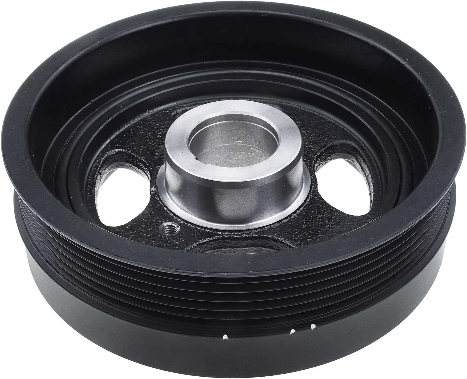 A-Premium Engine Harmonic Balancer Crankshaft Pulley Compatible with Nissan Altima 2013-2019, Frontier 2013-2014, Rogue 2014-2020, DOHC L4 2.5L, Replace# 123033TA0A, 12303-3TA0A