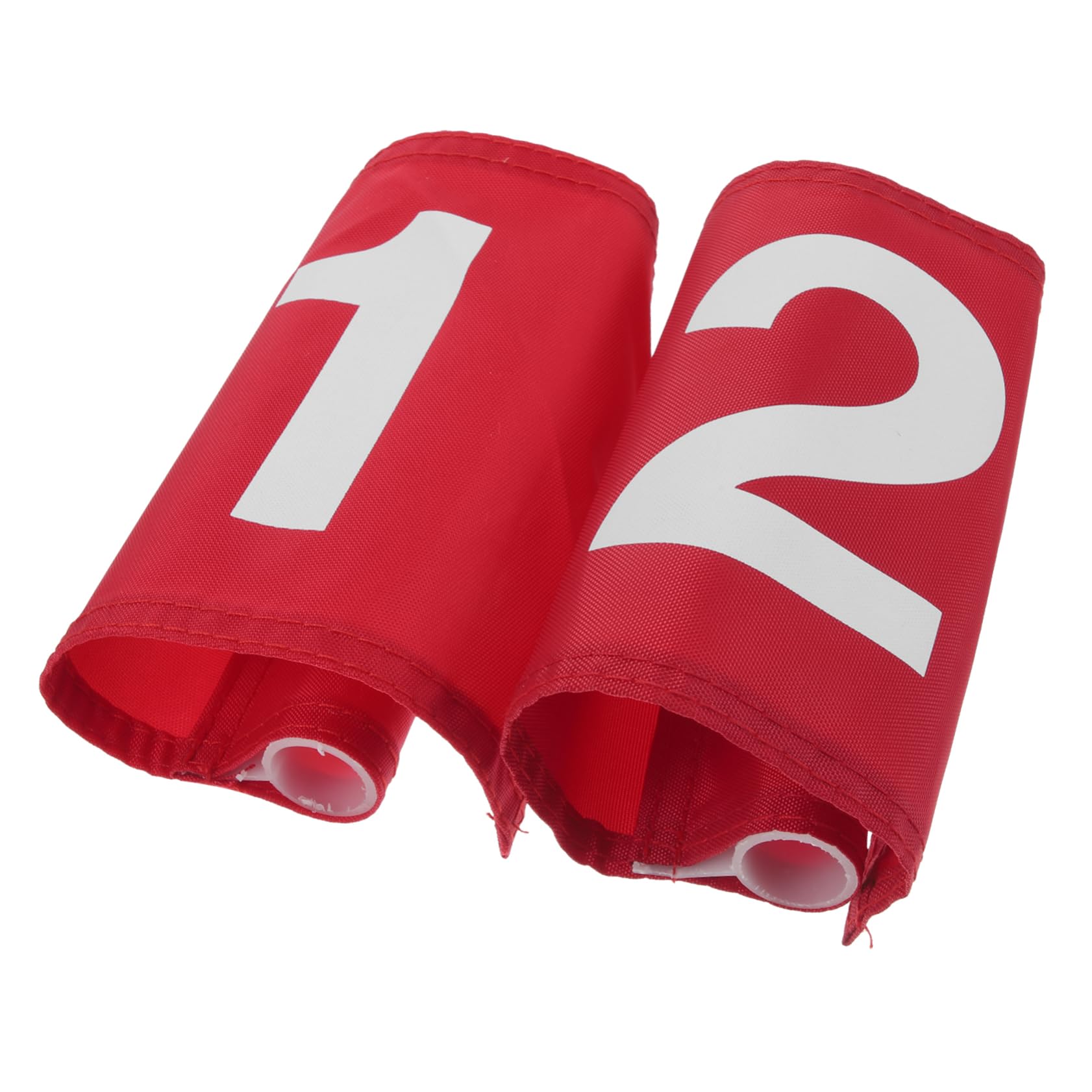 POPETPOP 2Pcs Portable Golf Flags with Design Lightweight Practice Flags for Golf Training Durable Polyester Material for Golf Courses and Skills Improvement
