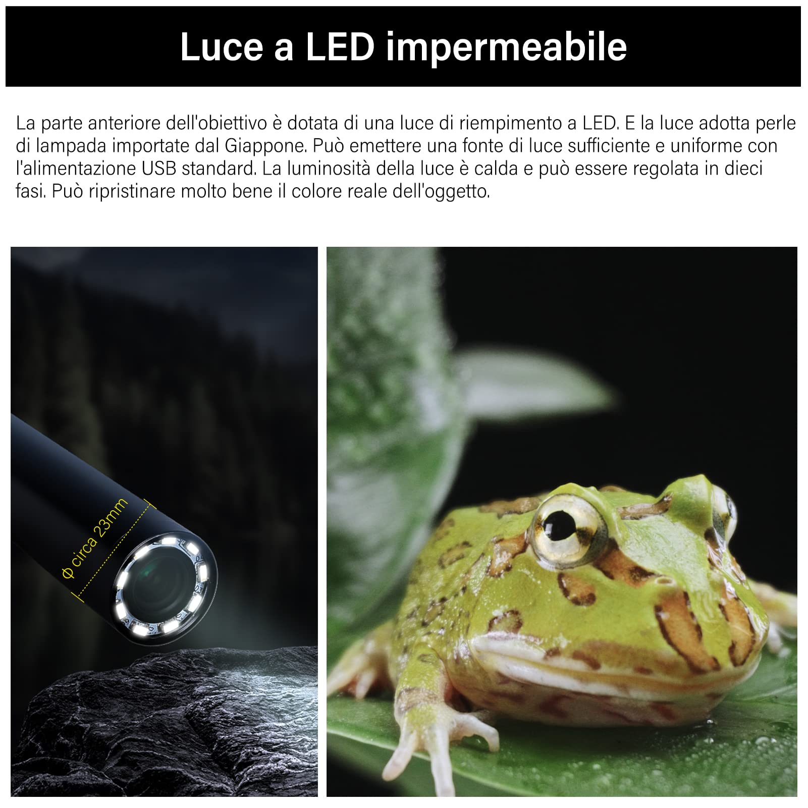 AstrHori 28mm F13 2x Lente per sonda macro Lente cine Luce ad anello incorporata con obiettivo speciale full frame per attacco Cine PL