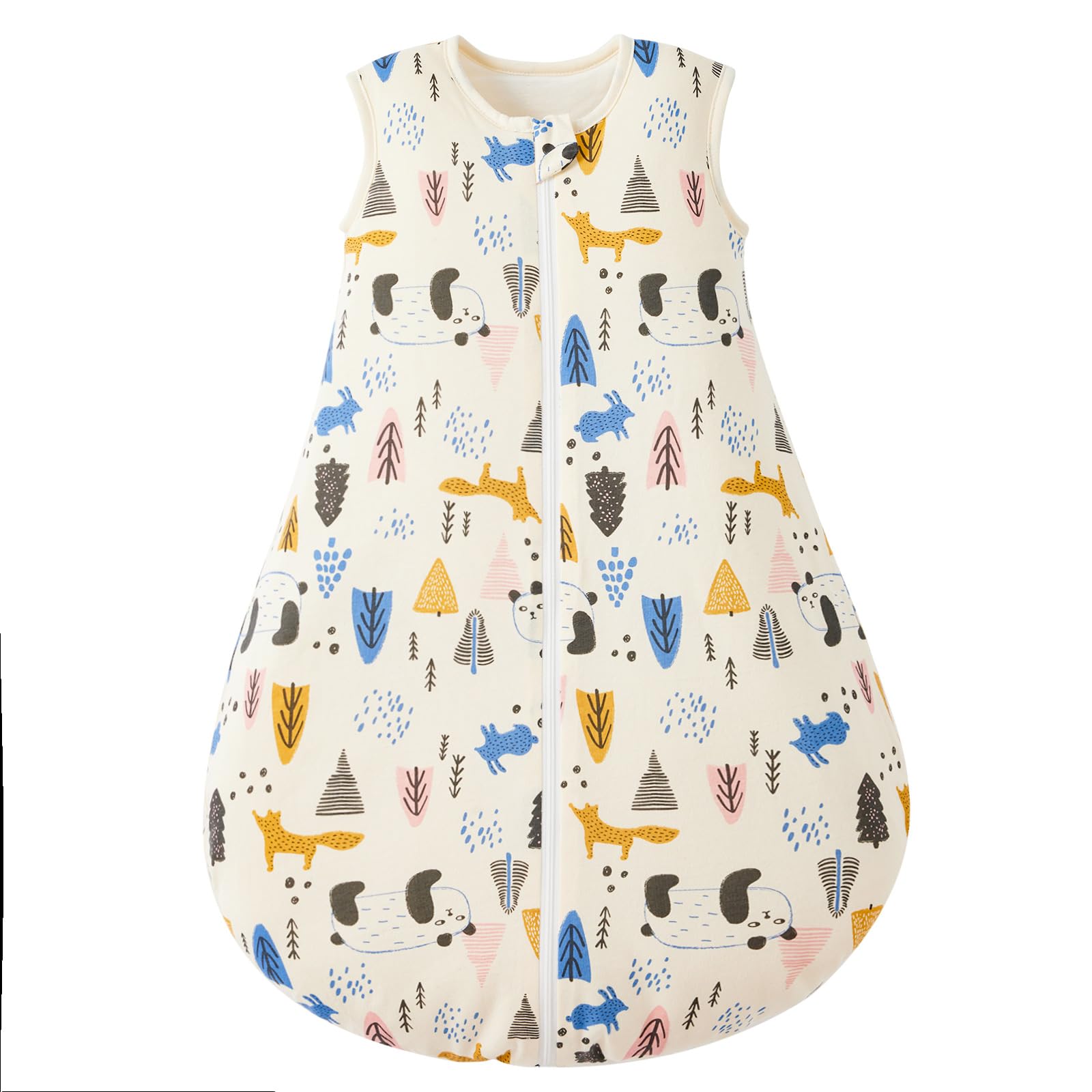 Duomiaomiao Baby Sleeping Bag 1.5 Tog, 100% Cotton Newborn Sleep Sack 18-36 Months Unisex Baby Wearable Blanket for Girl Boy — view 17