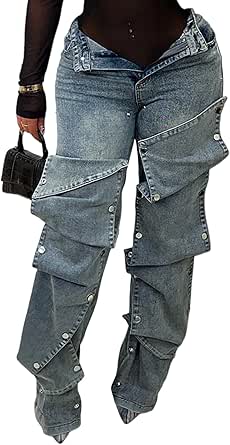 Voghtic Womens Y2k Detachable Patchwork Irregular India