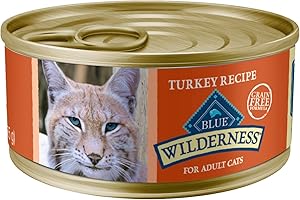 Blue Buffalo Wilderness High Protein Grain Free, Natural Adult Pate Wet Cat Food