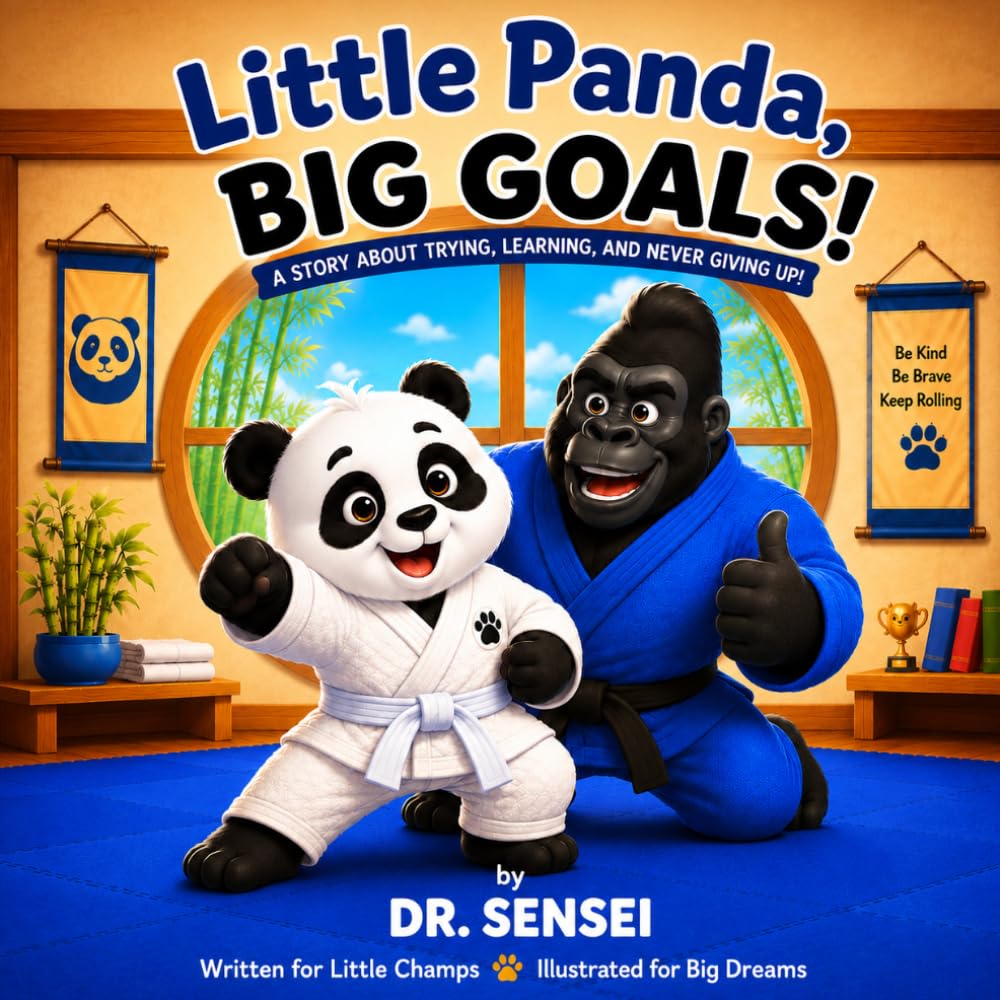 Little Panda, Big Goals!: A story about trying, learning, and never giving up!