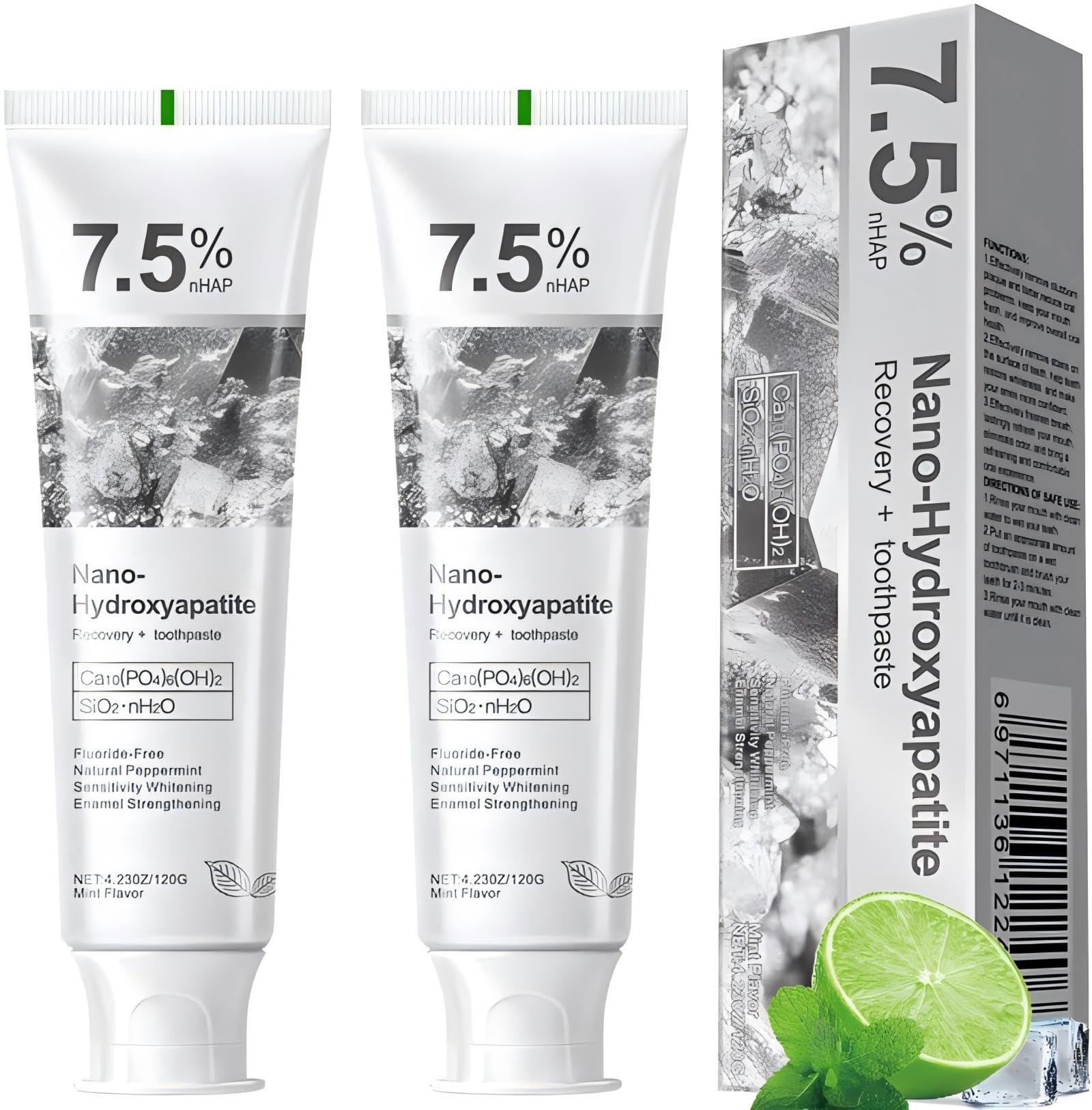 7.5% Hydroxyapatite Toothpaste DUOYINTL