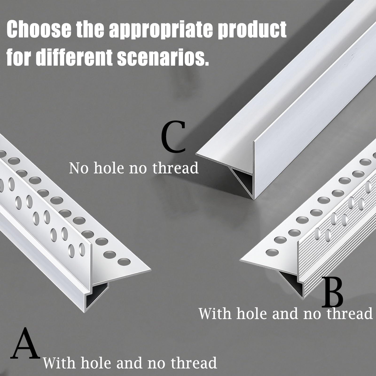 vierteaguas muro exterior Deflector de techo con línea de goteo para aleros, 1 5 piezas, perfiles de aluminio impermeables, protector de aleros para paredes(C 1 PC,L 180 CM)
