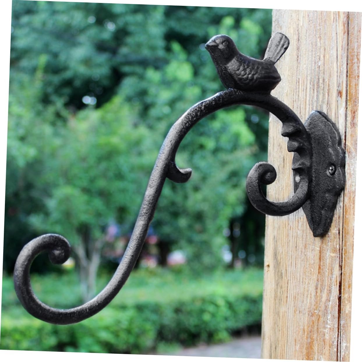 Wall Hanging Flower Basket Hook Hanging Plant Stand Decorative Bird Feeder Hanger