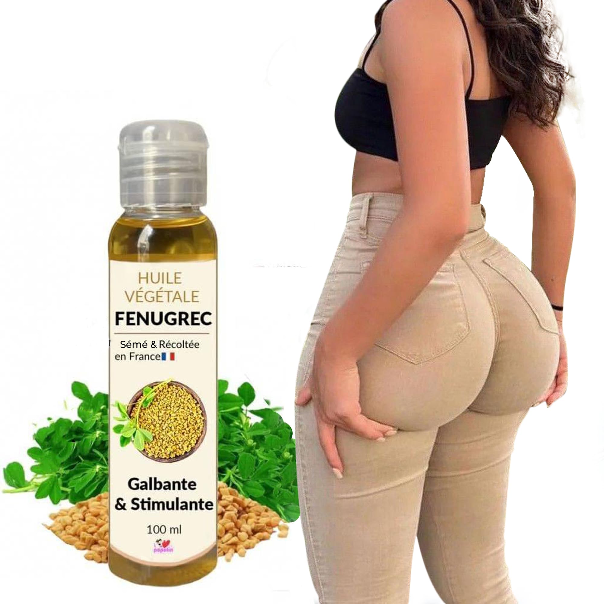 Achetez Crème de Fenugrec pour grossir les fesses meilleure vente