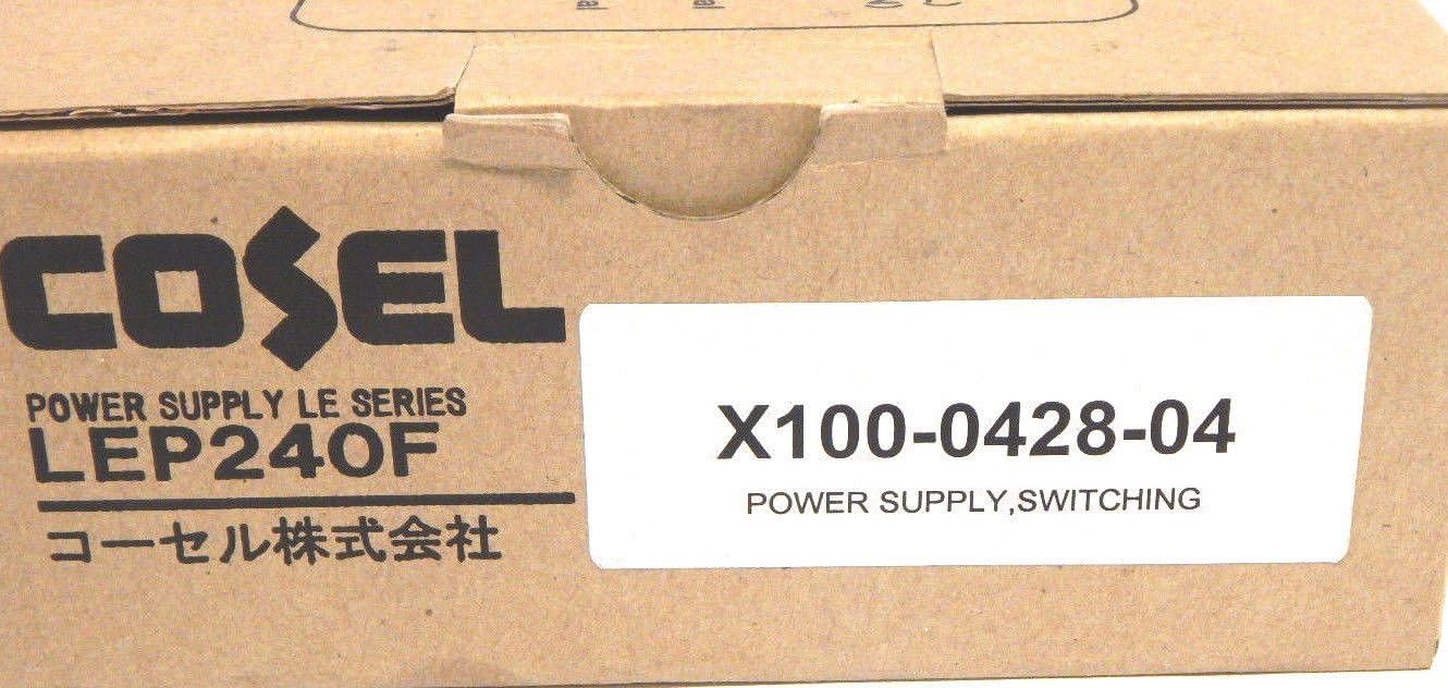 NEW COSEL LEP240F-36 POWER SUPPLY LE 480W 36V DC 100-240V AC D279874