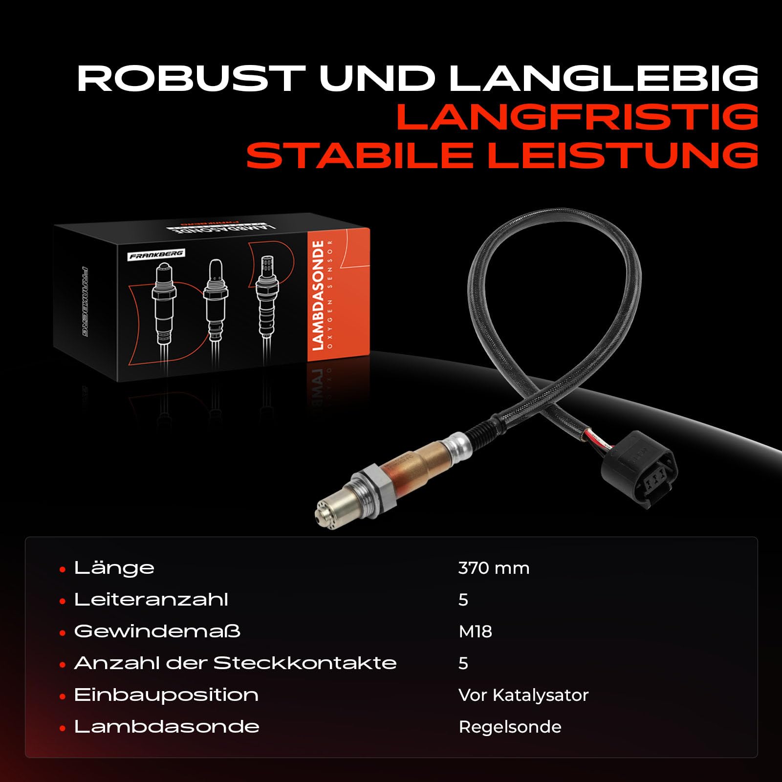 Frankberg Sonda lambda sonda di controllo 226934803R