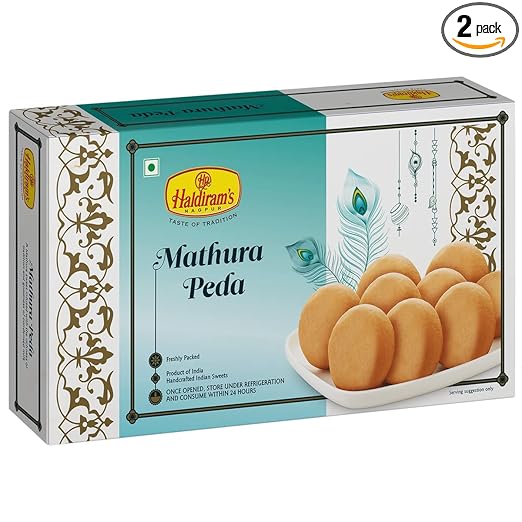 Haldiram's Nagpur Mathura peda (Pack of 2-250 gm Each)