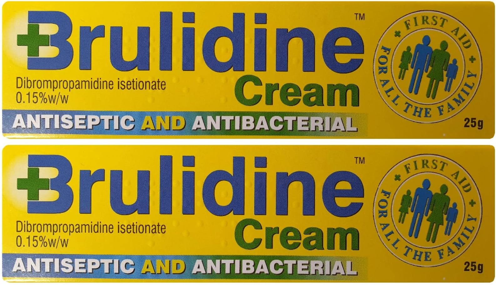 Brulidine Cream 0.15% 25g **2 Pack Deal**