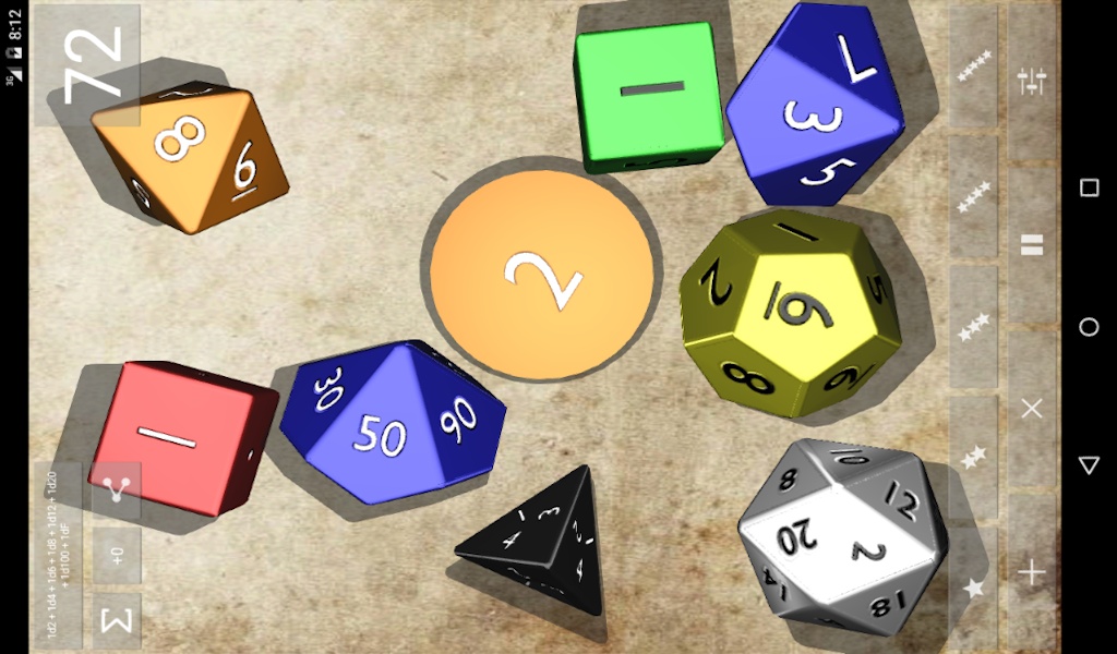 DnDice 3D RPG Dice Roller App on the Amazon Appstore