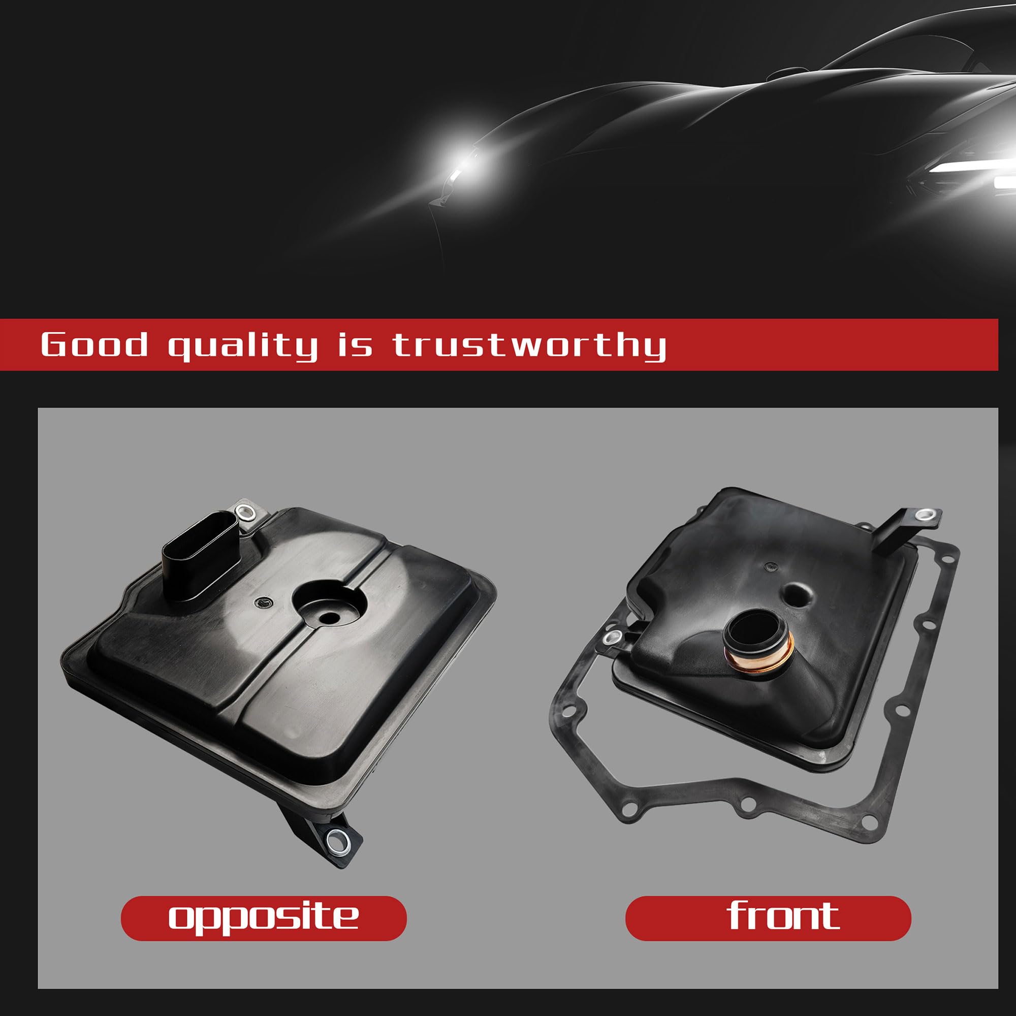 ACCYPRO 62TE Kit De Filtre Et Joint De Transmission Automatique 68018555AA Pour Dodge Grand Caravan Journey - 9