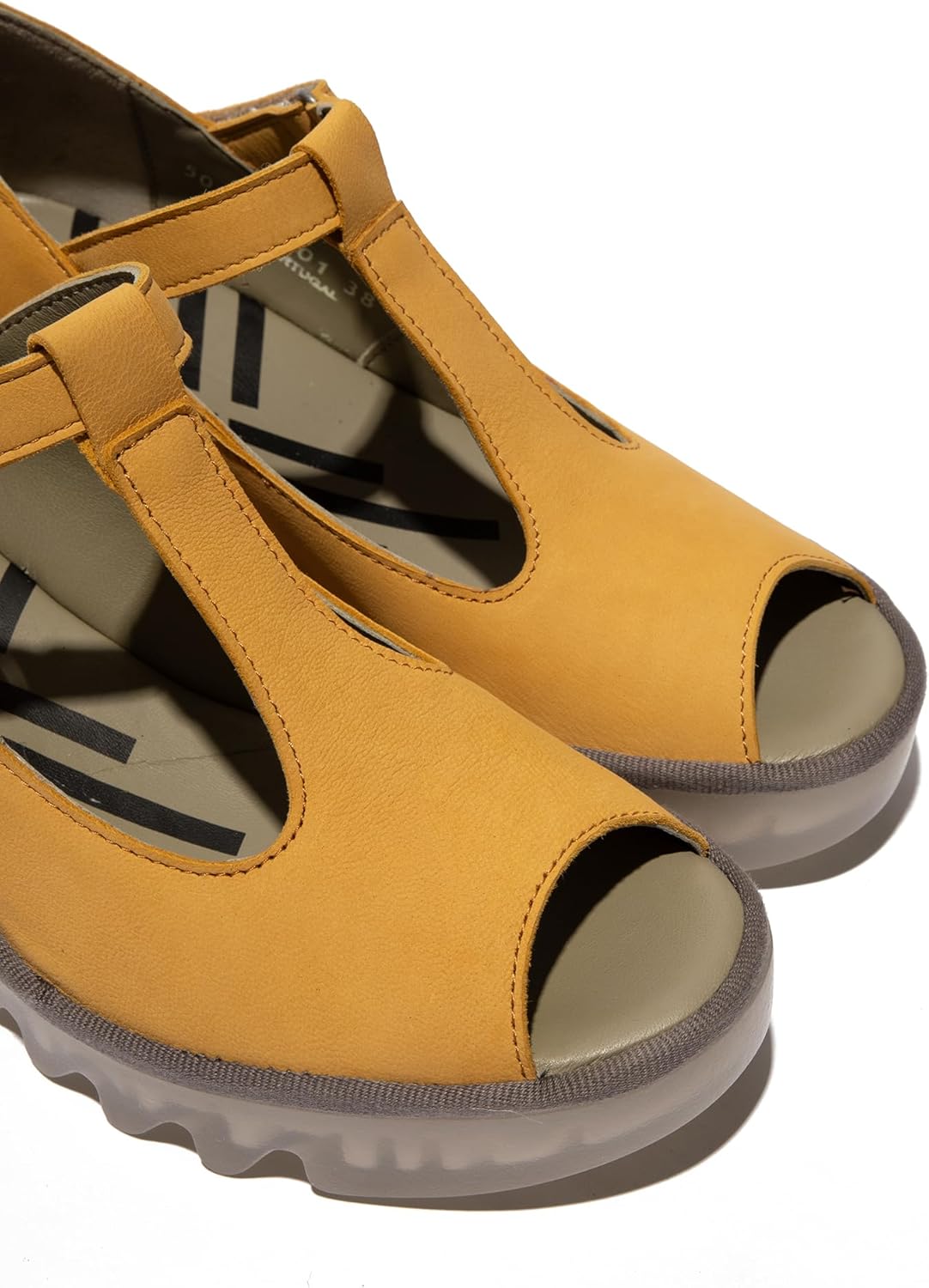 Fly London Dames BEIL584FLY Sandaal, Zwart, 3 UK, Zwart, 36 EU