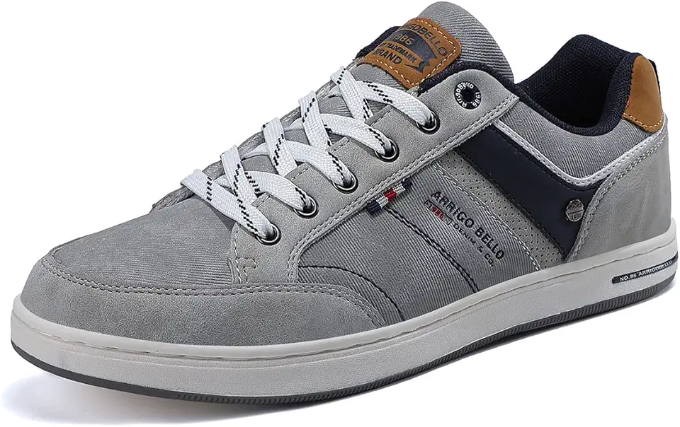 ARRIGO Bello Sneakers for Men Casual Shoes Low Top Comfortable Walking Shoes