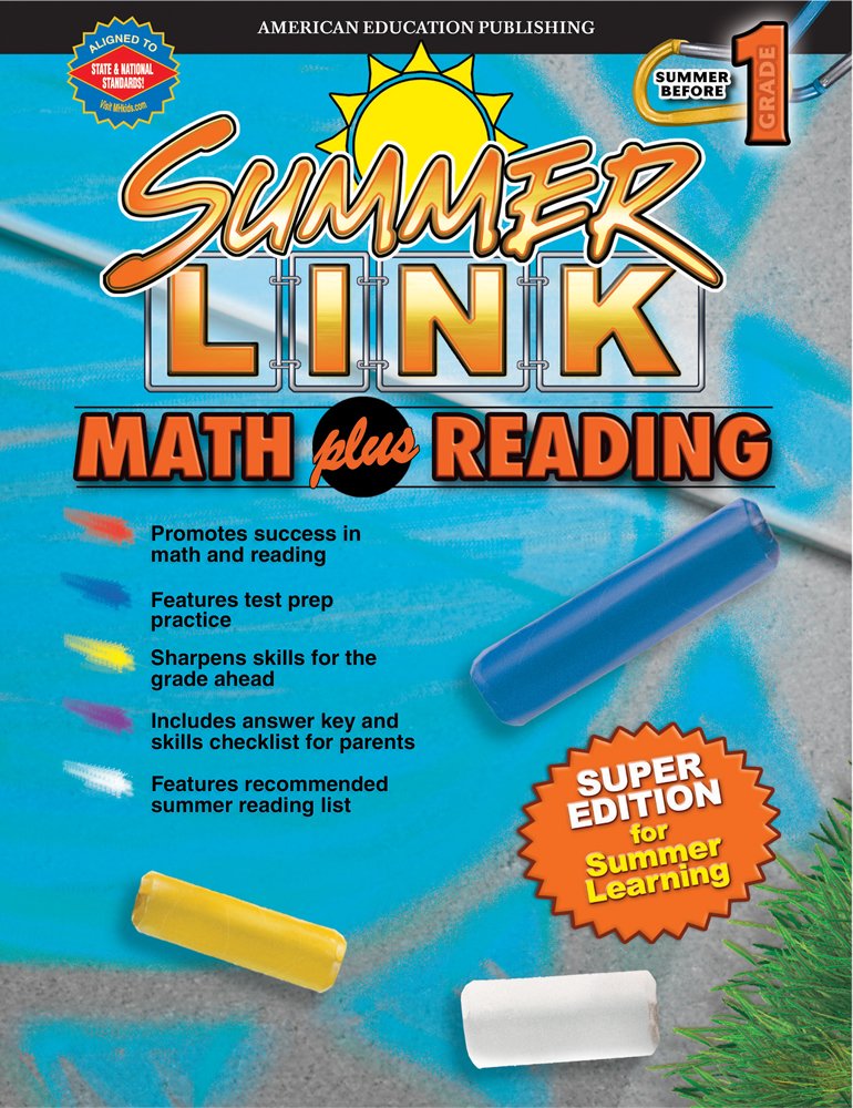 Buy Summer Link, Math Plus Reading: Grade 1 — BookShops.in