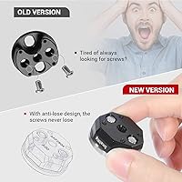 Vista 5 de SMALLRIG Standard Rosette Bolt-On Mount (M6 Thread, 31.8 Diameter) for Camera Cage and Accessories - 1939