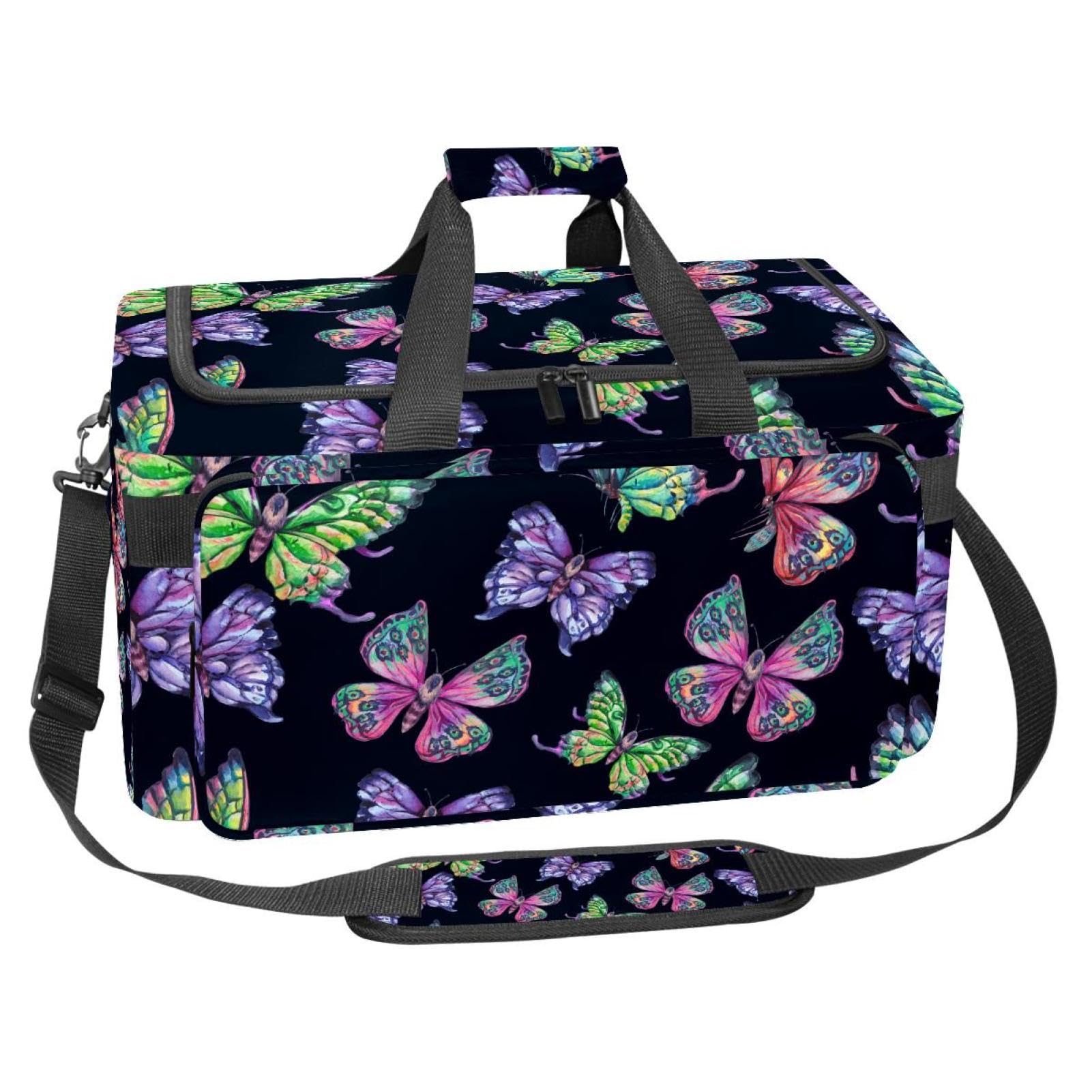 Sac de sport 30L imprimé feuilles d'érable pour fitness et voyage d'affaires - 7