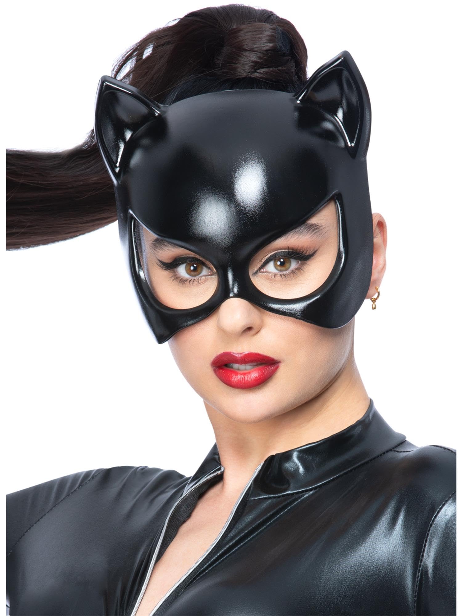 Fever Black Cat Eyemask - on Elastic -