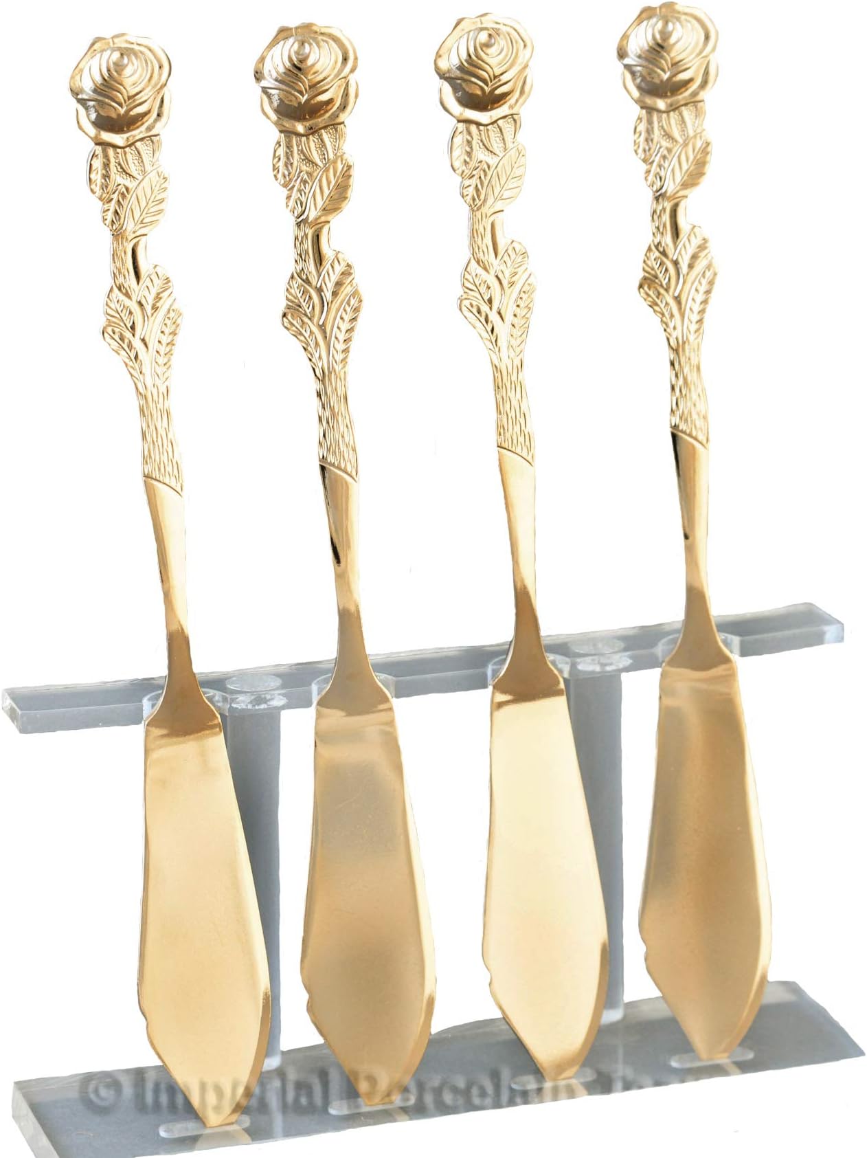 Rose Handle Butter Knife-SET OF FOUR