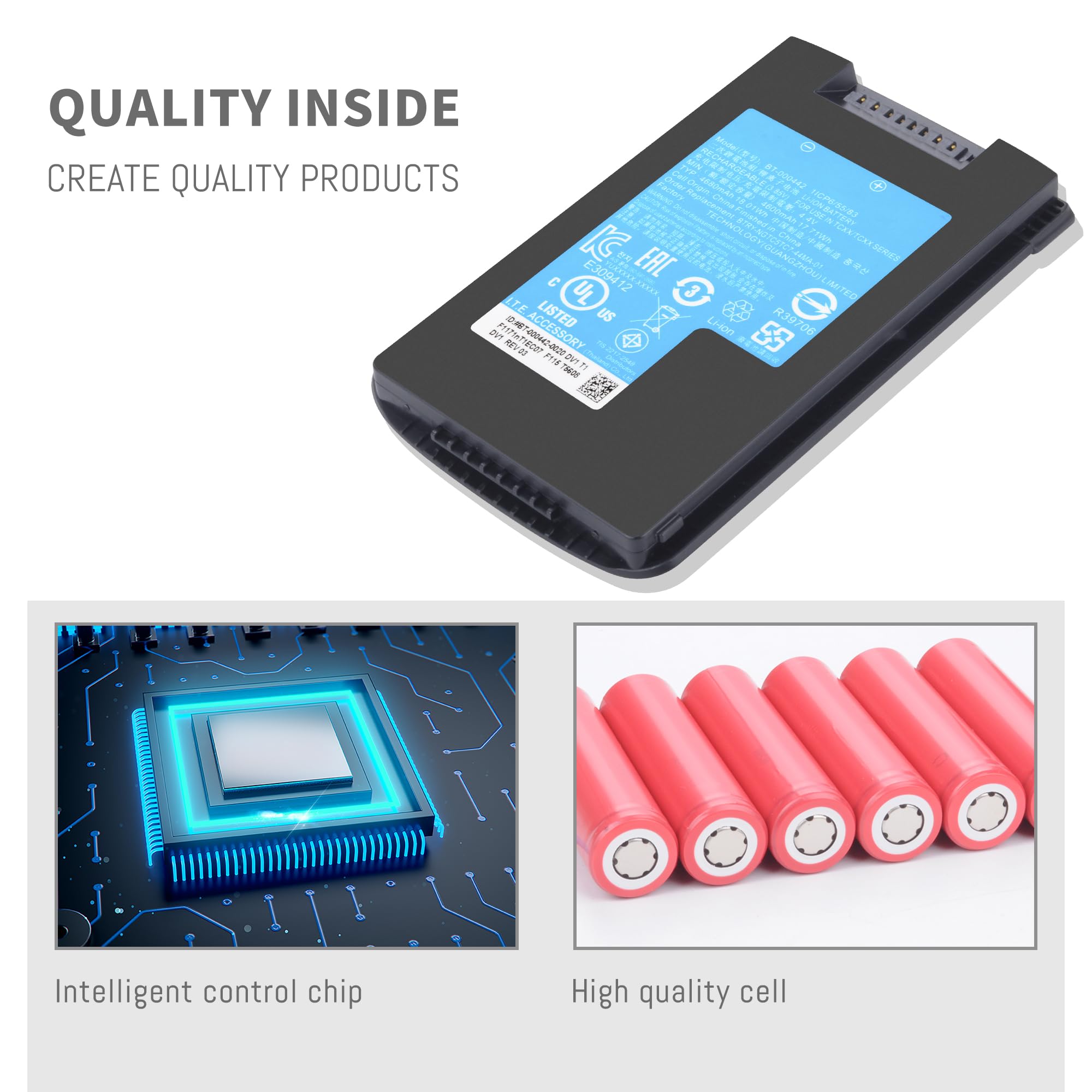 ACROPAQ - Staffe Montaggio Cassetto Contanti Sottobanco, 33cm, Acciaio Nero - Foto 3