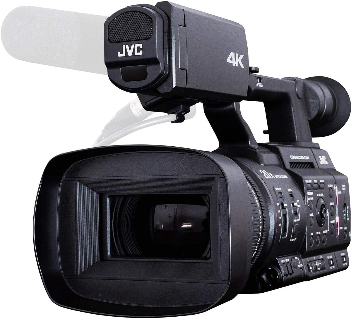 4K Camcorder JVC GY-HM250 4K Streaming Camcorder Bundle | Pro